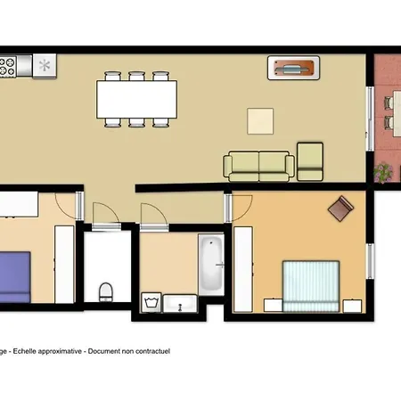 Superb Two-bed In With Pool Διαμέρισμα *
